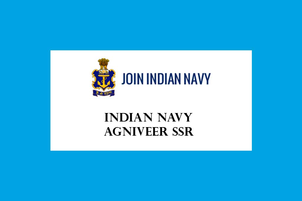 Indian Navy Agniveer SSR For 01 2023 Batch Recruitment 2022 1400